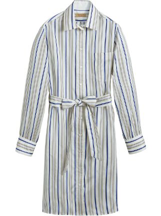 burberry silk shirt dress