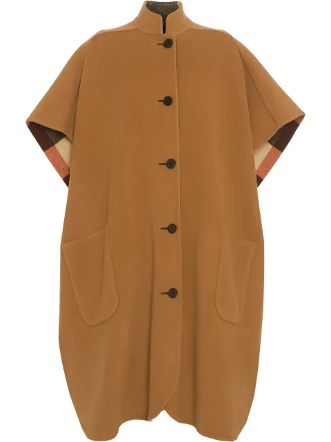 Burberry Poncho Farfetch Oversized Reversible Check BtrCosdxhQ