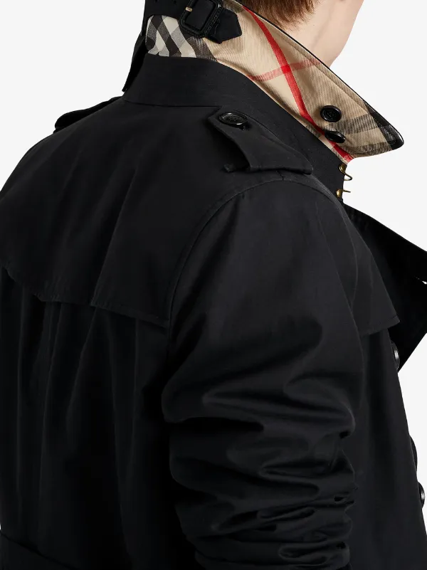 Burberry The Kensington Short Trench Coat Farfetch Burberry The Kensington Short Trench Coat Farfetch