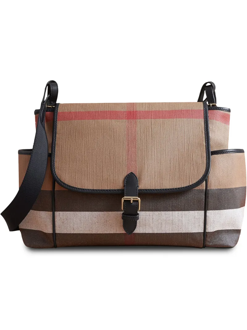 Burberry Kids сумка для переодевания в клетку