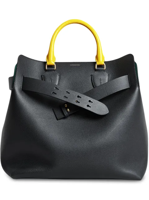 Burberry The Large Tri Tone Leather Belt Bag Farfetch