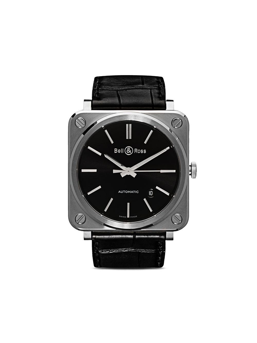 фото Bell & ross часы 'brs-92 black steel' 39 мм