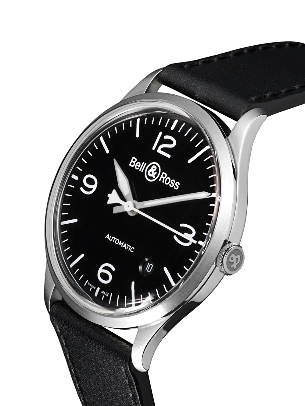 Bell & Ross BR V192 Black Steel 38.5mm Farfetch