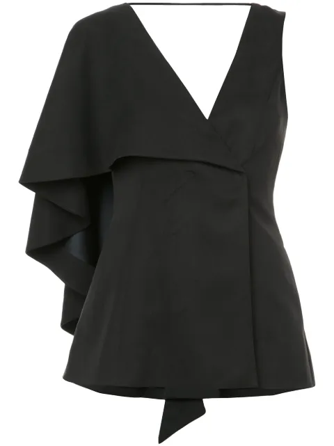 Valery Kovalska asymmetric-sleeve blouse