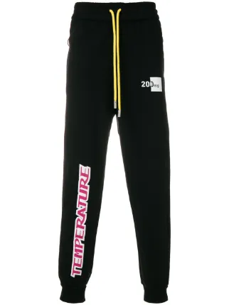 off white temperature pants