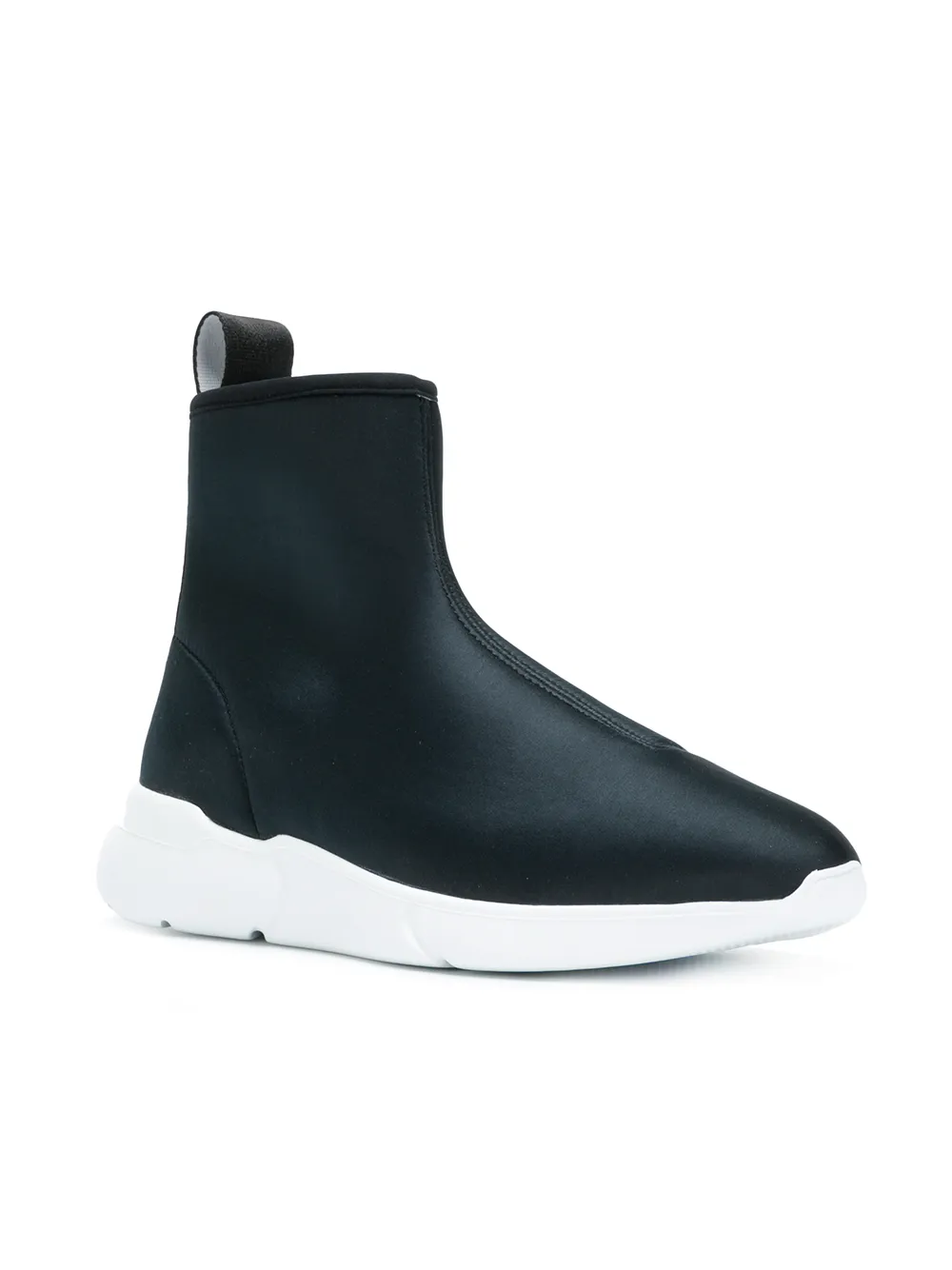 Moschino zapatillas altas con calcetÃn - Negro - Moschino | Mystilo