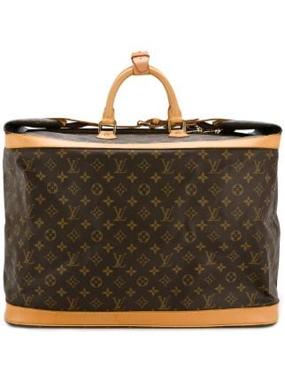 Louis Vuitton Cruiser 50 Travel Bag in Brown Monogram Canvas and