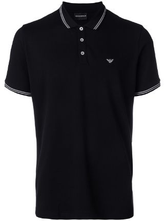 Emporio Armani Classic Short Sleeved Polo Shirt - Farfetch