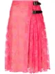 Image 1 of Christopher Kane floral lace kilt