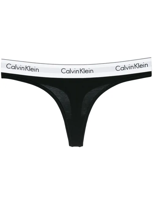 String à bande logo - Calvin Klein - Modalova