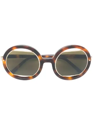 marni round sunglasses