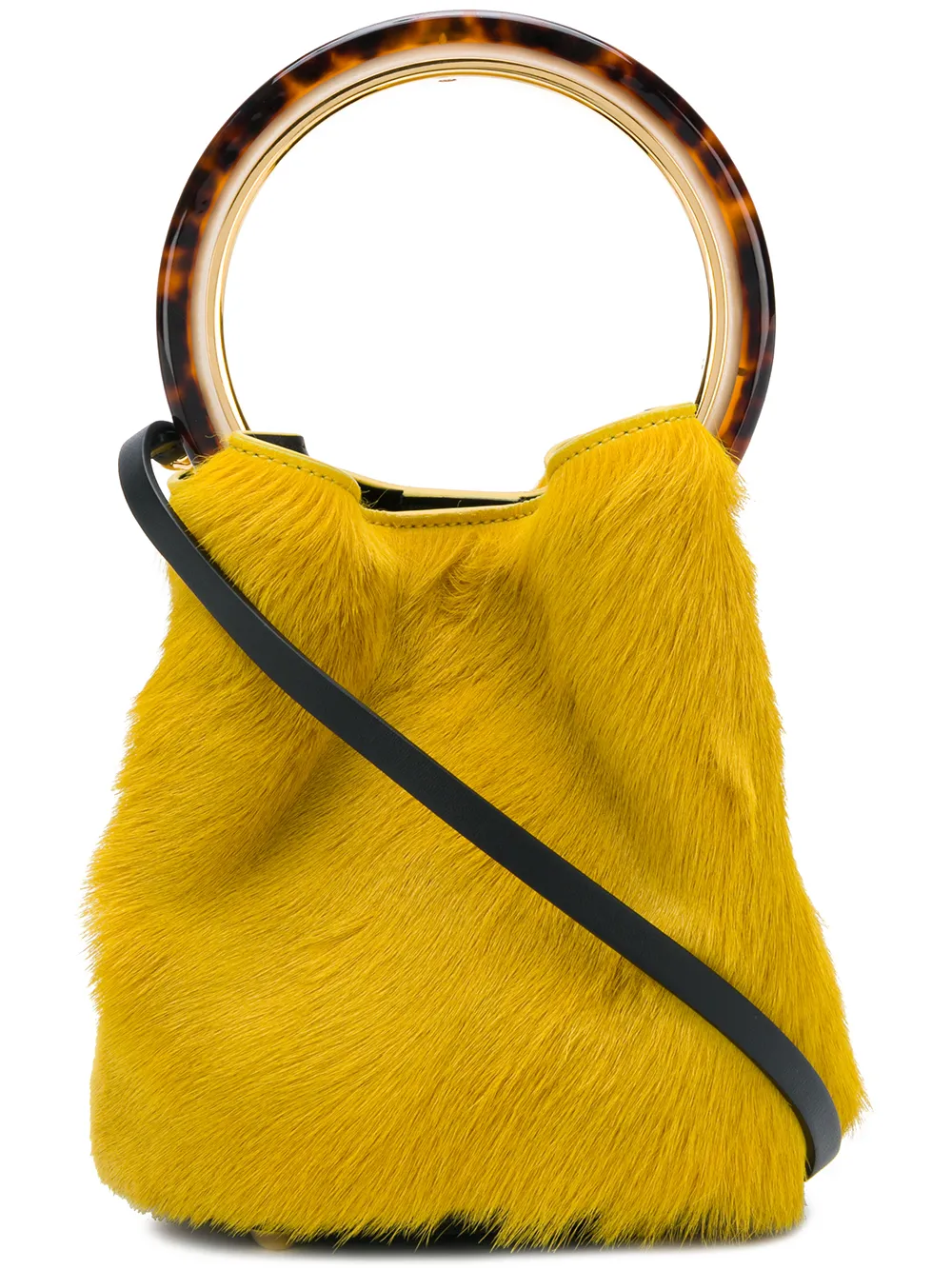 marni pannier手提包 in yellow