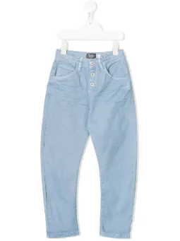 Jeans con bottoni