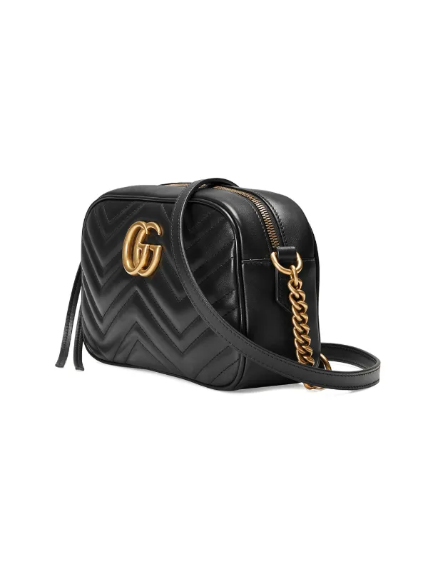 Gucci Bolsa GG Marmont Pequena De Couro Matelassê - Farfetch