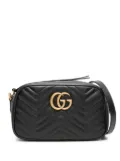 Gucci mini GG Marmont shoulder bag - Black