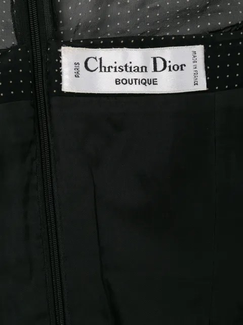 dior polka dot skirt