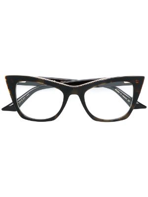 Showgoer square cat eye glasses