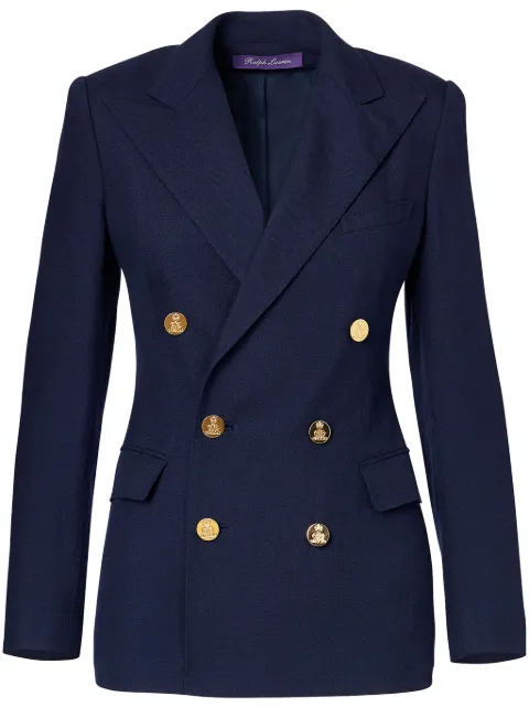 Ralph Lauren Collection double-breasted fitted blazer