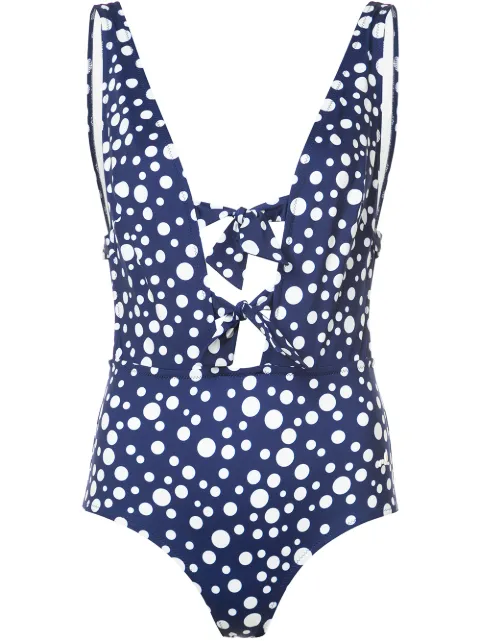 Morgan Lane bubble dot Sasha one-piece