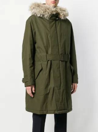 Fourrure Holland Fourrée À Capuche amp; Bordée De Parka x0q1wOrE0