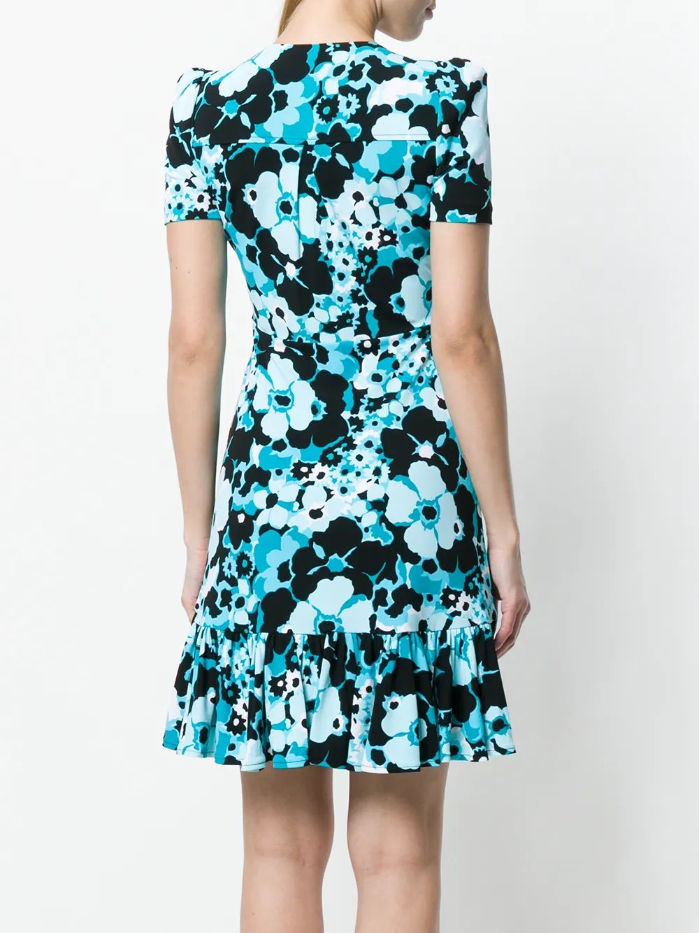 Michael Michael Kors vestido mini con motivo floral - Azul - MICHAEL  Michael Kors | Mystilo