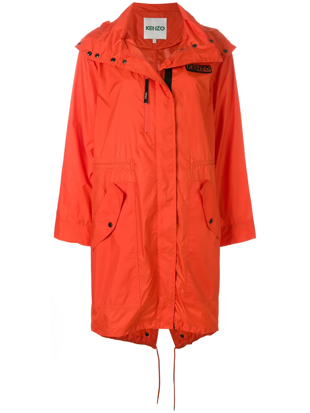 Kenzo Impermeabile oversize - Giallo