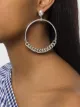Image 2 of Gas Bijoux Sorane hoop earrings
