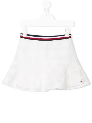 Tommy Hilfiger Junior Flared Tennis Skirt Farfetch Tommy Hilfiger Junior Flared Tennis Skirt