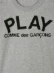 Comme Des Garçons Play Kids تيشيرت بطبعة شعار