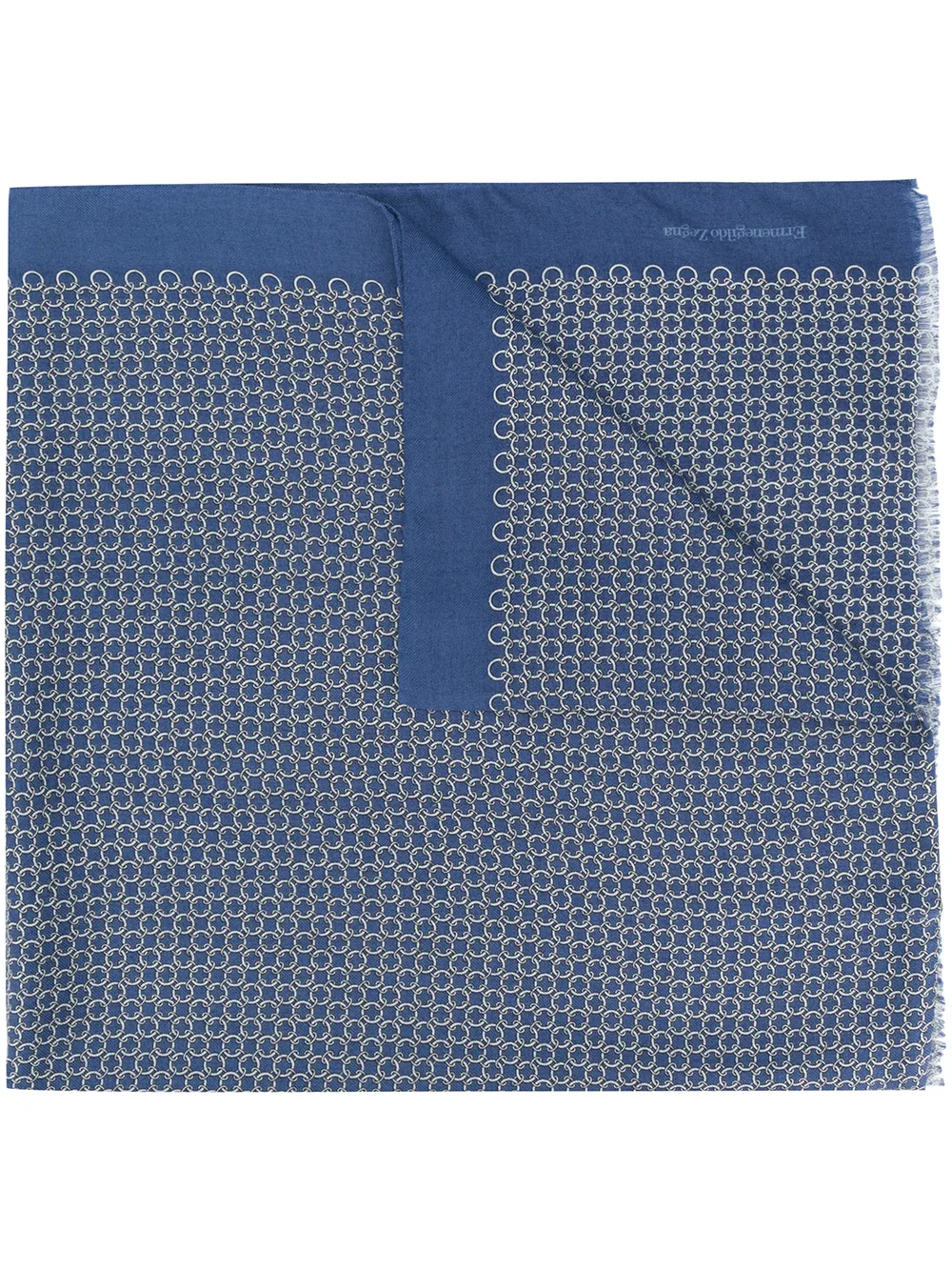 Ermenegildo Zegna Chain Printed Scarf - Farfetch