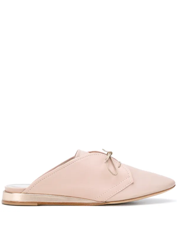 lace up mules