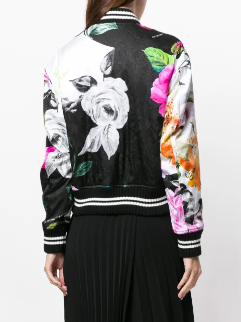 off white hoodie floral