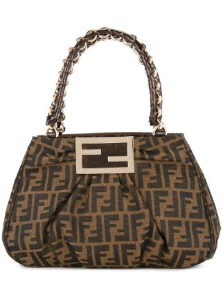 Fendi Pre-Owned Zucca Shoulder Bag - Farfetch