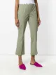 Twin-Set cropped flared trousers