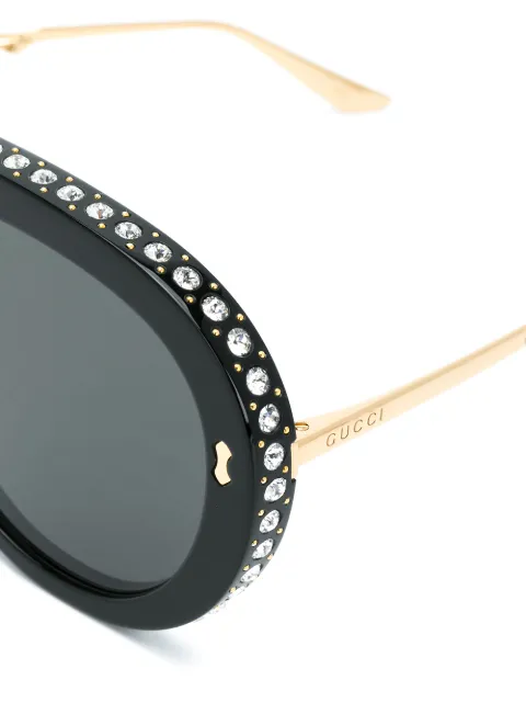 gucci foldable aviators