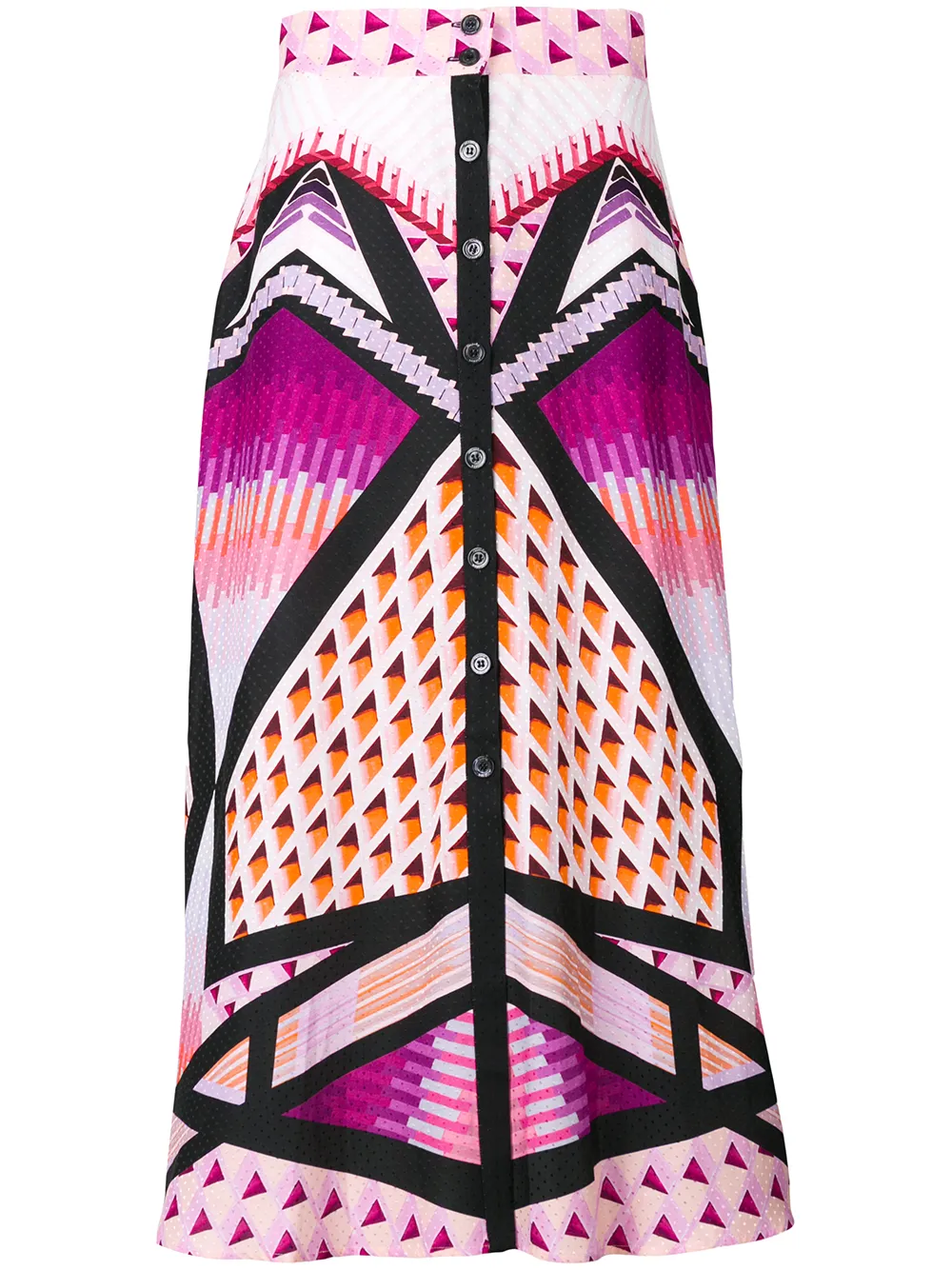 Temperley London Sunrise skirt - LILAC