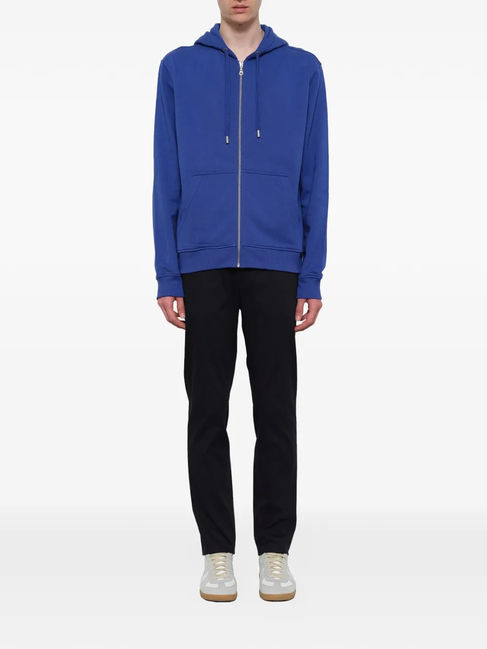 Kenzo hooded logo jacket Blauw