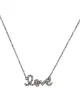Sydney Evan 14kt black gold diamond love necklace