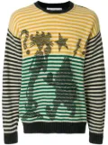 JC de Castelbajac Pre-Owned Pink Panther intarsia jumper - Multicolour