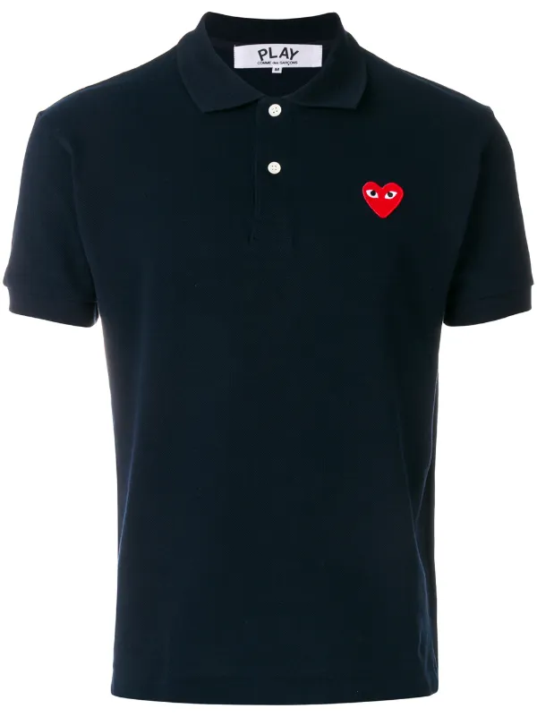 comme de garcons polo shirt