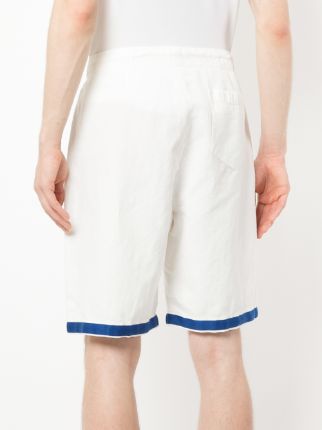 contrast trim chino shorts展示图