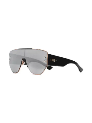 dior addict 1 mirrored shield sunglasses