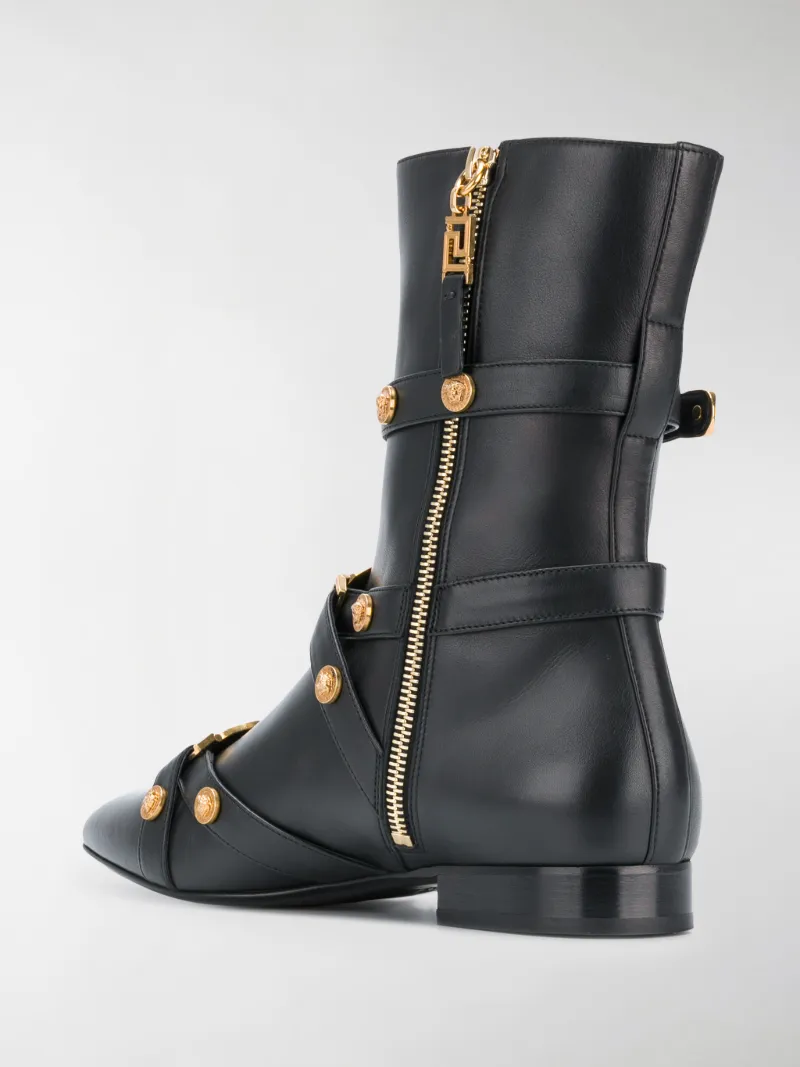 Versace Tribute booties black | MODES