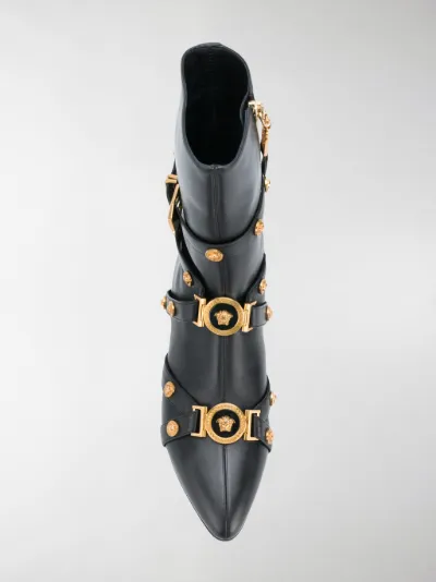 Versace Tribute booties black | MODES