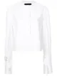 Image 1 of Proenza Schouler Cotton Poplin Buckled Top