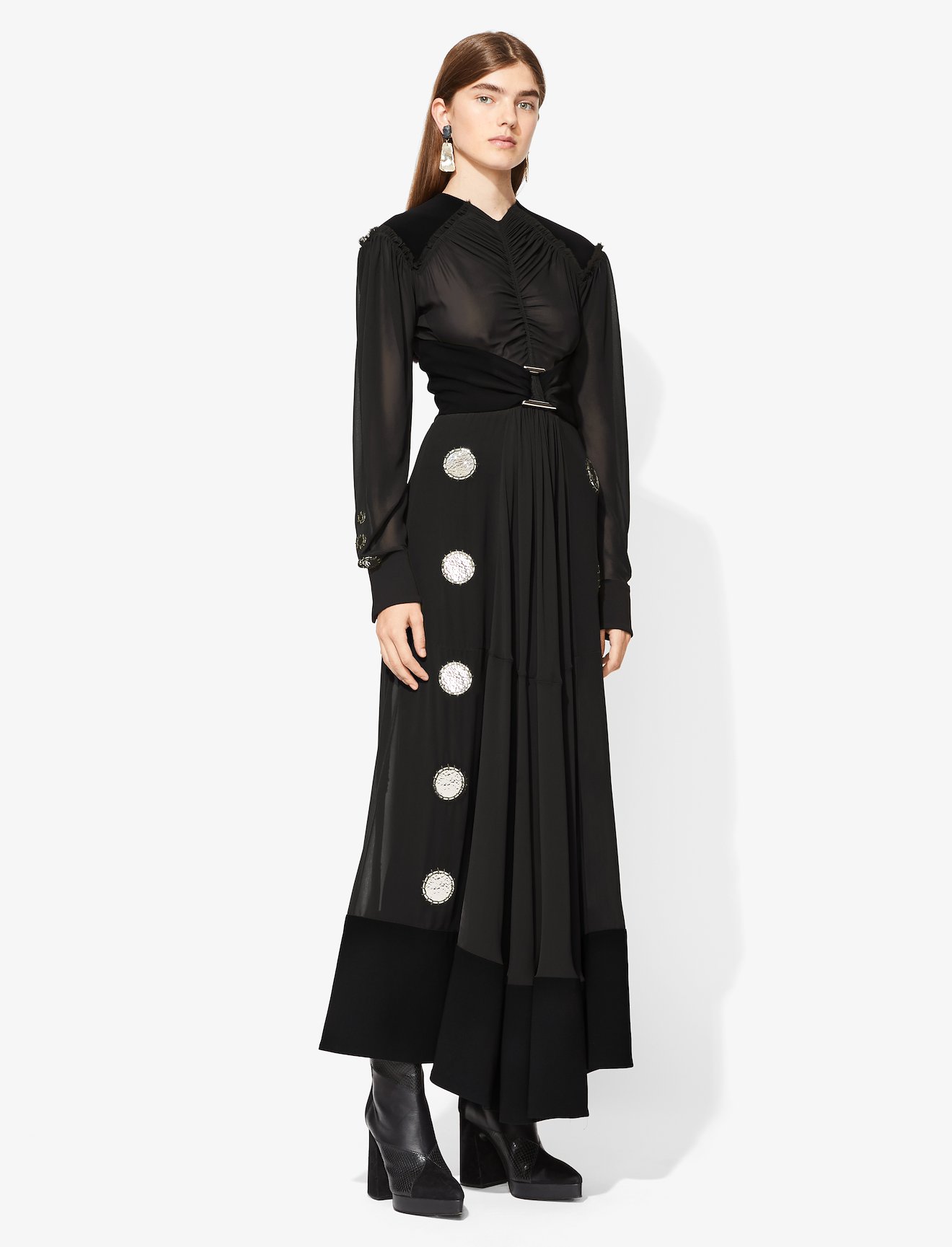Metal Disk Dress #1