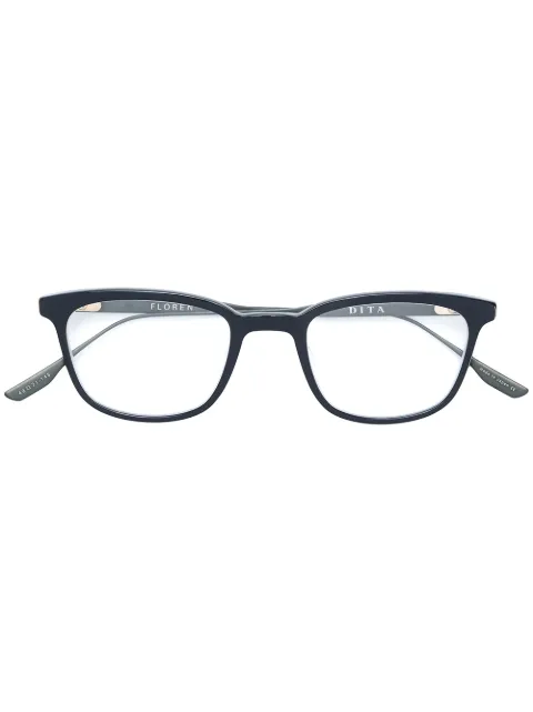Dita Eyewear Floren square frame glasses