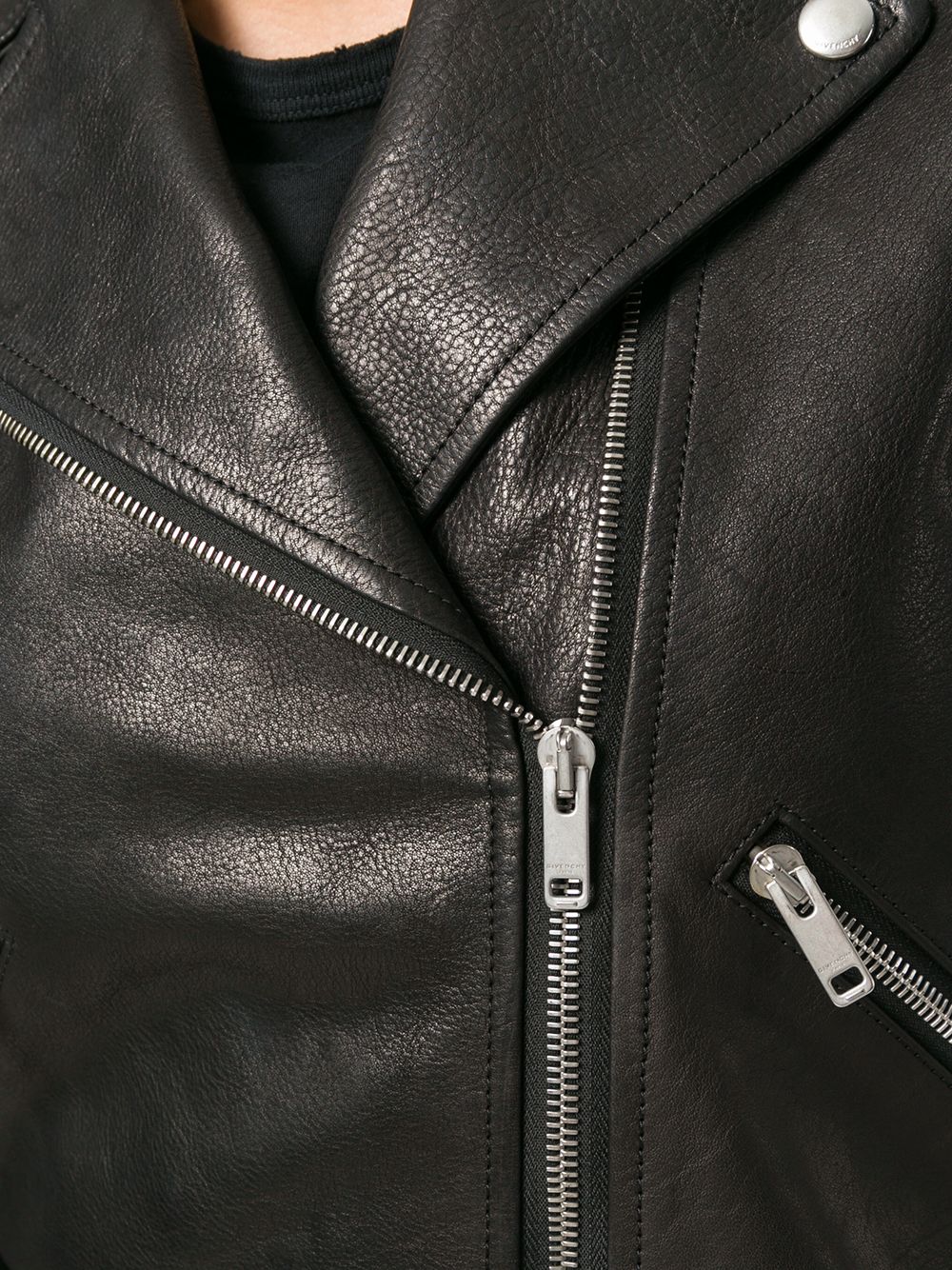 фото Givenchy укороченная байкерская куртка