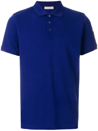 moncler blue polo shirt moncler blue polo shirt