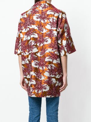 printed shortsleeved coat展示图